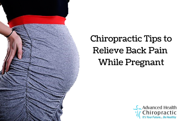 Chiropractic Tips for back pain While Pregnant