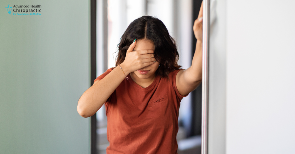 Patient experiencing vertigo symptoms before chiropractic care in Troy, Michigan